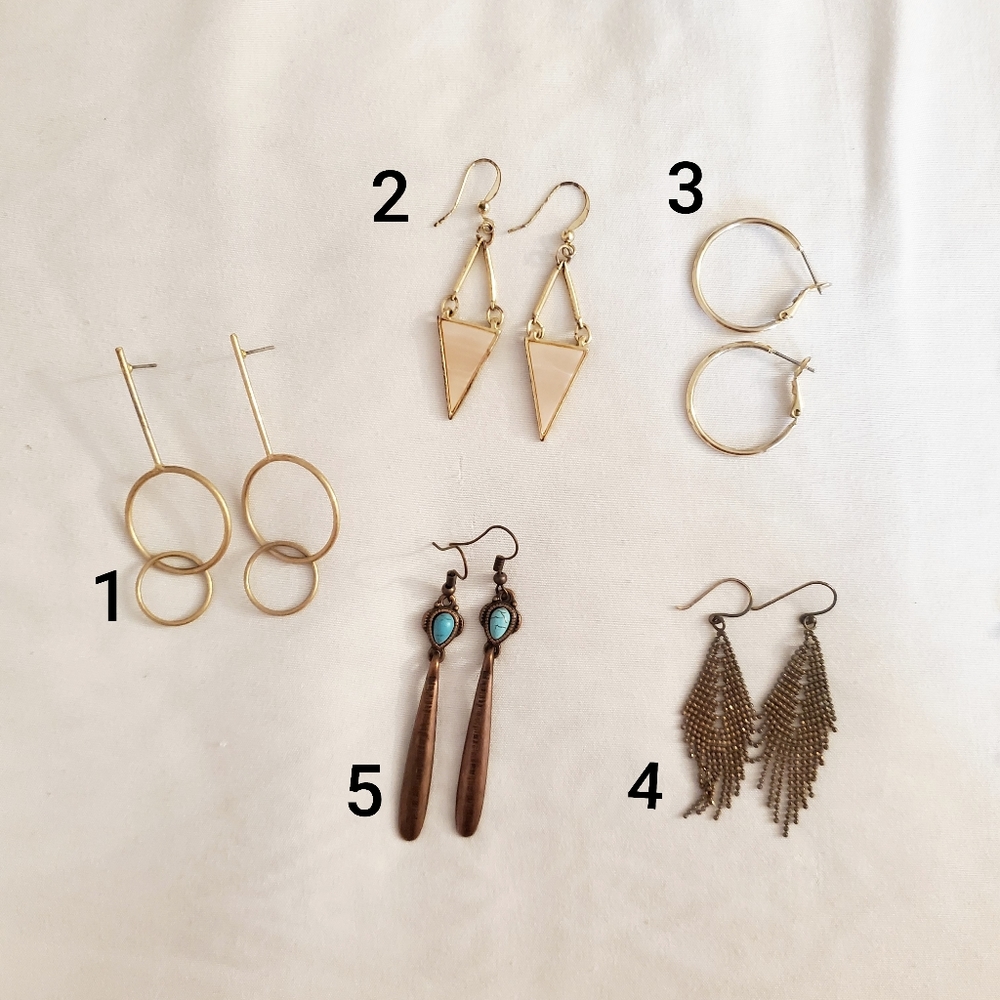 Sets of Earrings, READ DISCRIPTION